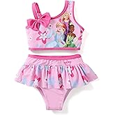 Disney Pricncess Moana Ariel Mickey and Friends Toddler Girls 2 Piece Tankini Bathing Suits Summer Rash Guard Swimwear
