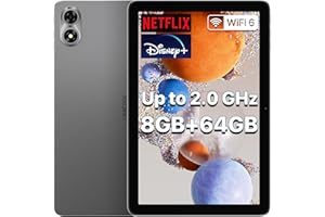 UMIDIGI Tablet G1 Tab 2025, 8(4+4)GB+64GB 1TB Expand, 5G/2.4G WiFi, 10.1 inch HD Premium Silk-Feel Design Tablet up to 2.0 GH