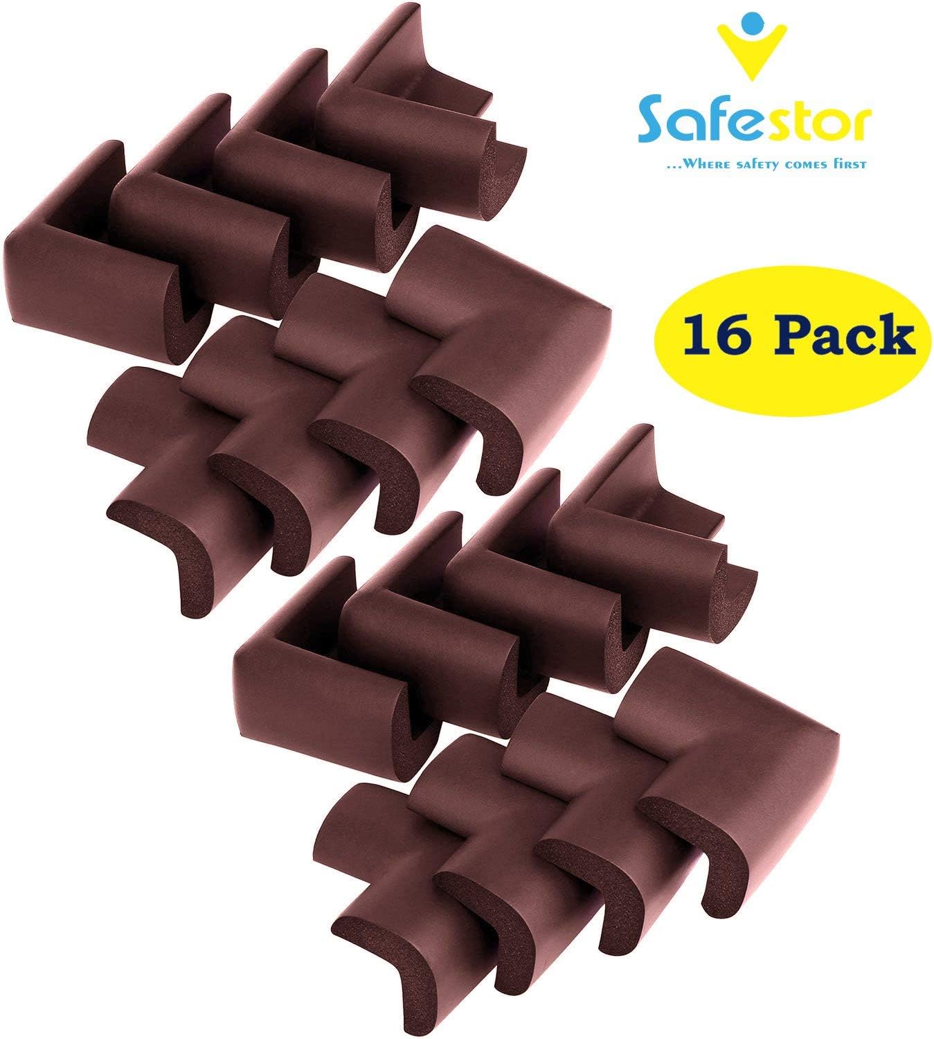 Safester Baby Proofing Corner Edge Guards for Kids/Child Safety (Big Size, Pack of 8)
