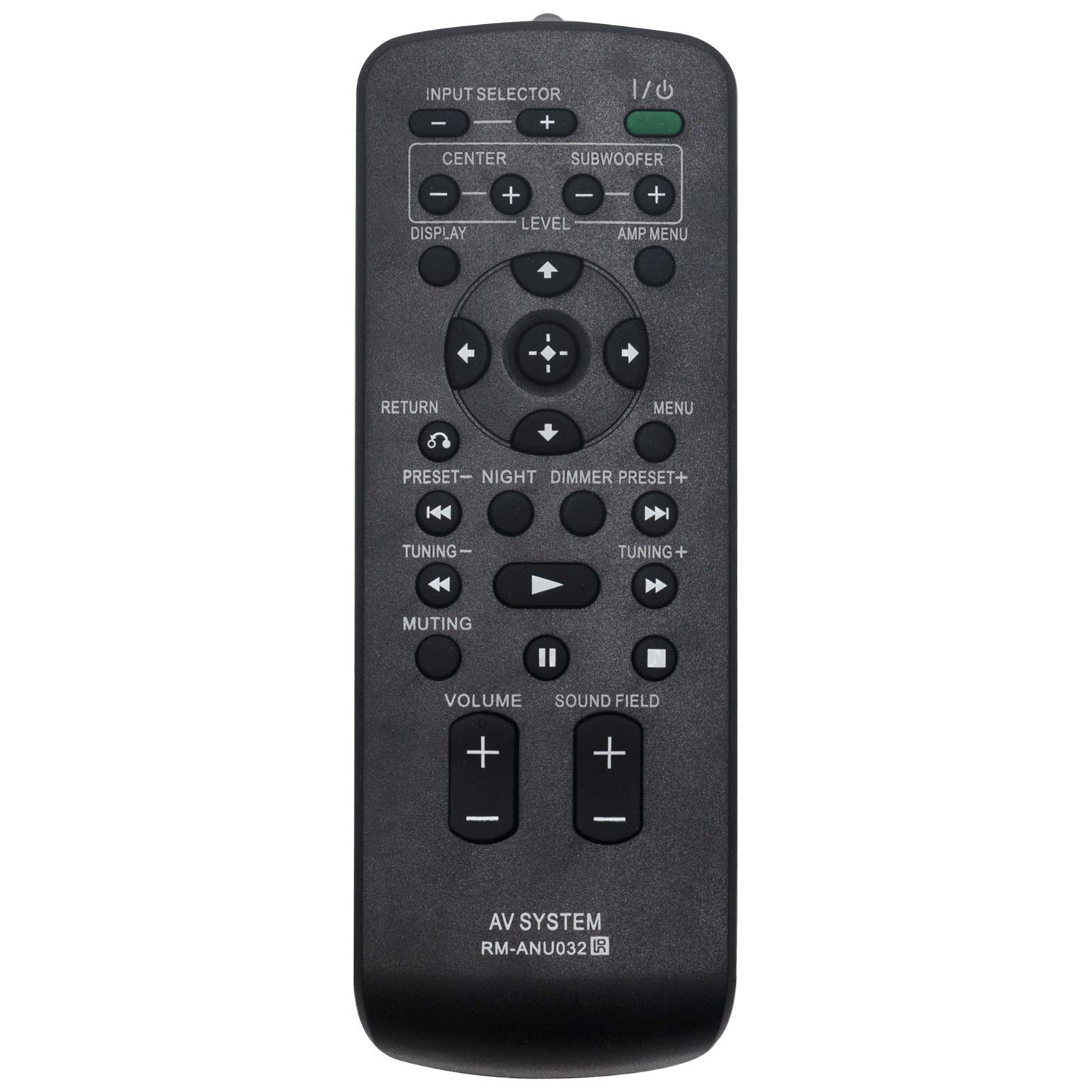 VINABTY RM-ANU032 Remote Control Replacement for Sony AV Audio System RHTG11 RHTG15 RHTG550 RHTG5 RHTG900 RHTG950 RHTG1550 RHT-G950 RHT-G1500 RHT-G1550 RHT-G11 RHT-G900 RHT-G550 RHT-G5