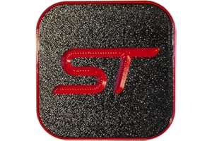 HANDMADE ST Hitch Cover Custom Made for an Explorer/Edge 2 inch Receiver (New and Improved Design) (Red)
