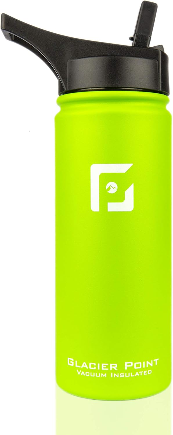 glacier point vacuum insulated stainless steel water bottle