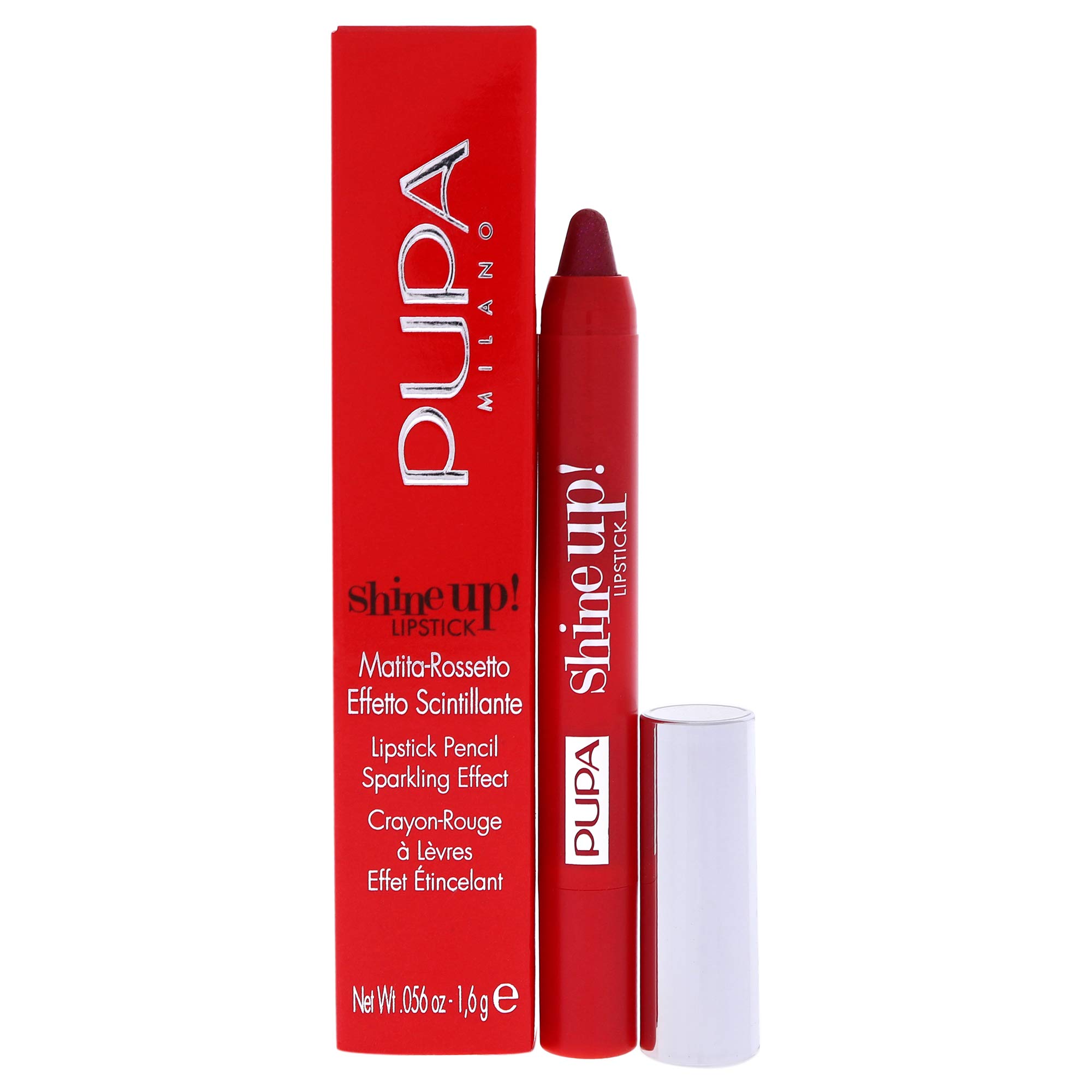 Pupa Milano Shine Up! Lipstick - 009 Red Queen For Women 0.056 oz Lipstick