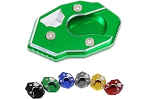Motorcycle Kickstand Extender Foot Side Stand Extension Pad Support Plate Replacement for Kawasaki Z650 Z900 Z900RS Z1000 Z10