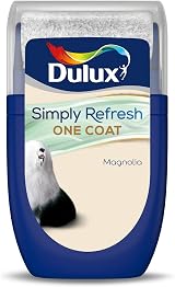 Dulux Simply Refresh Magnolia Tester Paint 30ml One Coat Water Based Matt view 3