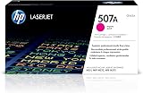 HP CE403A 507A Magenta Original LaserJet Toner Cartridge 6000 Pages