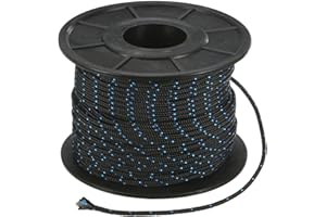 M METERXITY Recoil Starter Rope Pull Cord 3mm 50m Pull Starter Rope Nylon Pull Cord Pull Starter Rope for Mower/Chainsaw/Trim