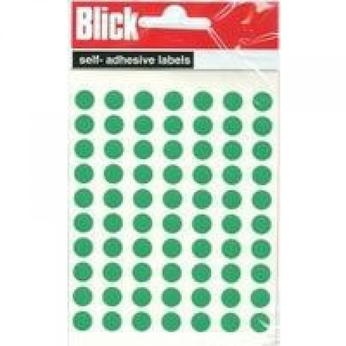 Blick RS00265 8mm Label Bag - Green