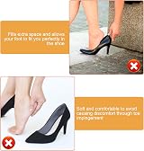 WLLHYF 2 Pairs Soft Sponge Adjustable Shoe Filler Big Toe Plug Foot Brace view 4