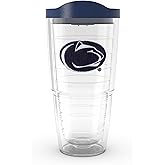 Tervis Made in USA Double Walled Penn State University Nittany Lions Insulated Tumbler Cup Keeps Drinks Cold & Hot, 24oz, Primary Logo