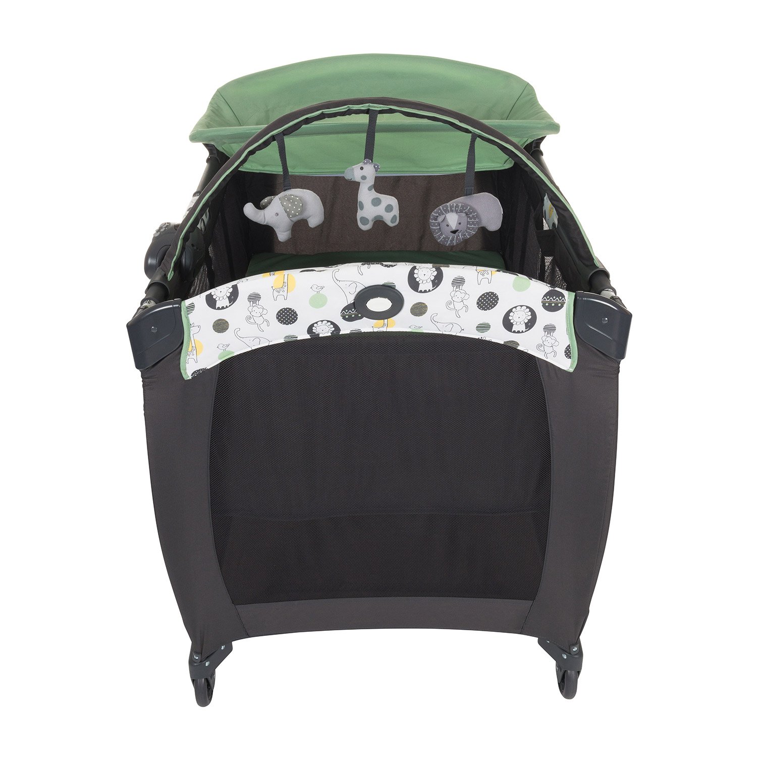 graco contour electra travel cot block party