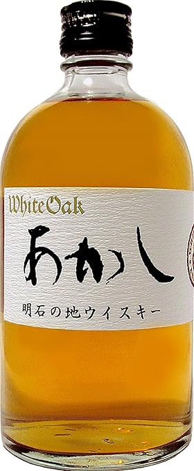 Amazon ホワイトオーク地ウイスキーあかし ウイスキー 日本 500ml ウイスキー 通販