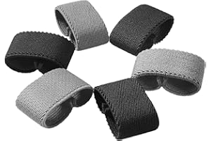 JUKMO Elastic Nylon Tactical Belt Loop Keeper for 1.5 Inch Wide Canvas Belt Backpack Straps Holder
