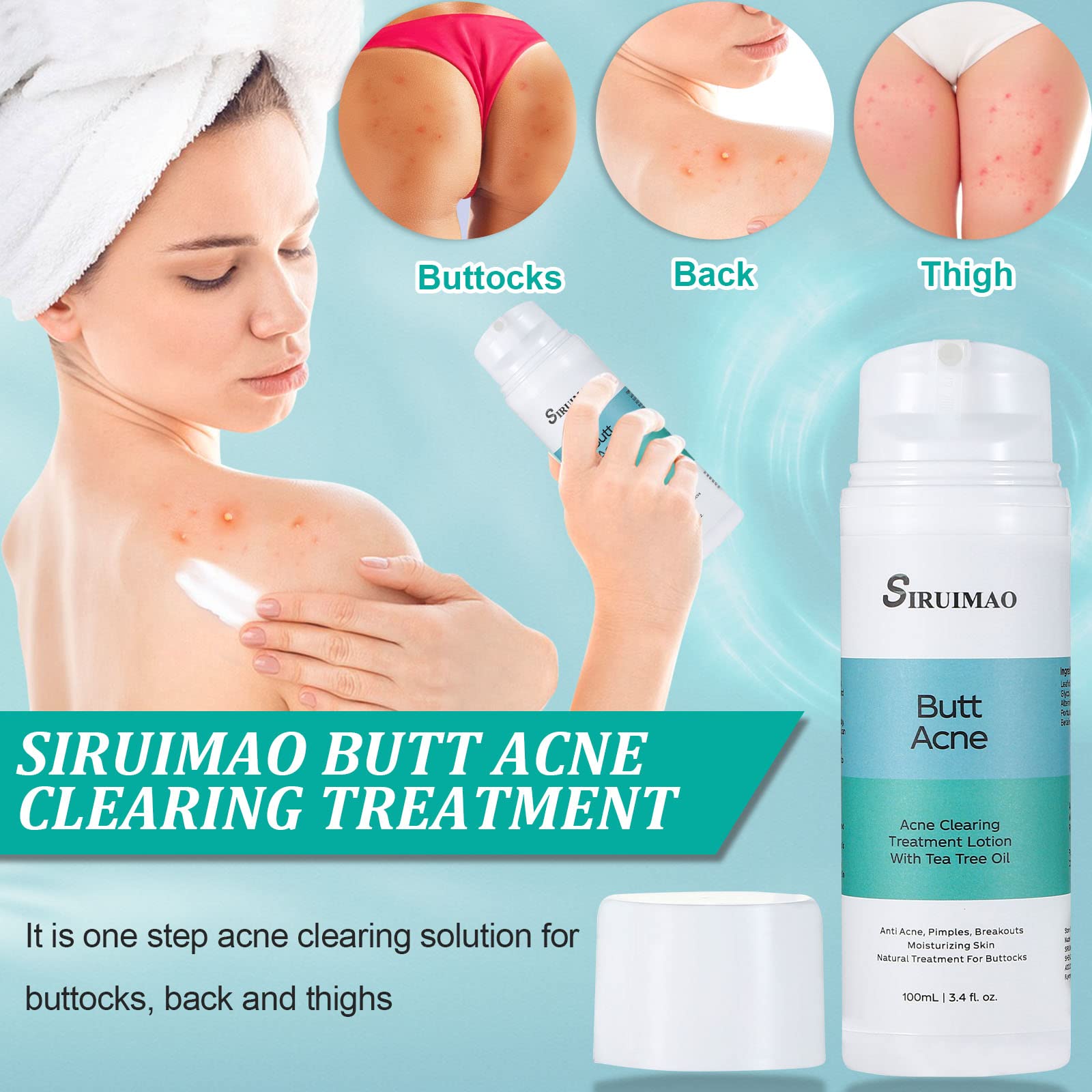 Mua Butt Acne Clearing Treatment (3.4 OZ), Butt Acne Treatment for ...