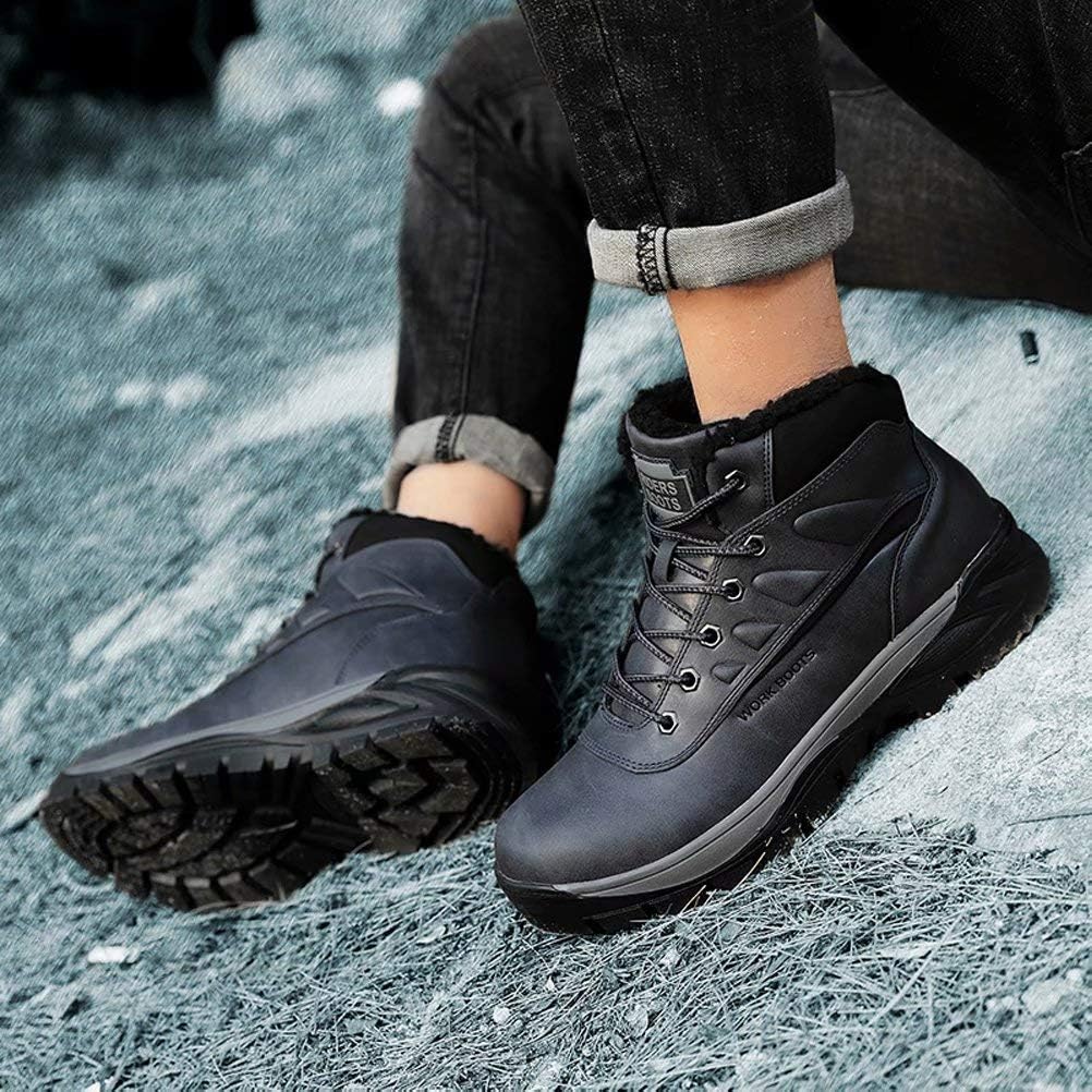 Scarpe Stivali da Neve Uomo Impermeabili Trekking Scarpe Antiscivolo  Invernali Caldo Scarpe Outdoor urban-earth.co.uk