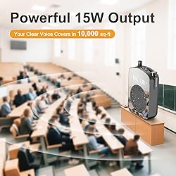 PRUNUS A10 Voice Amplifier Wireless with Lavalier