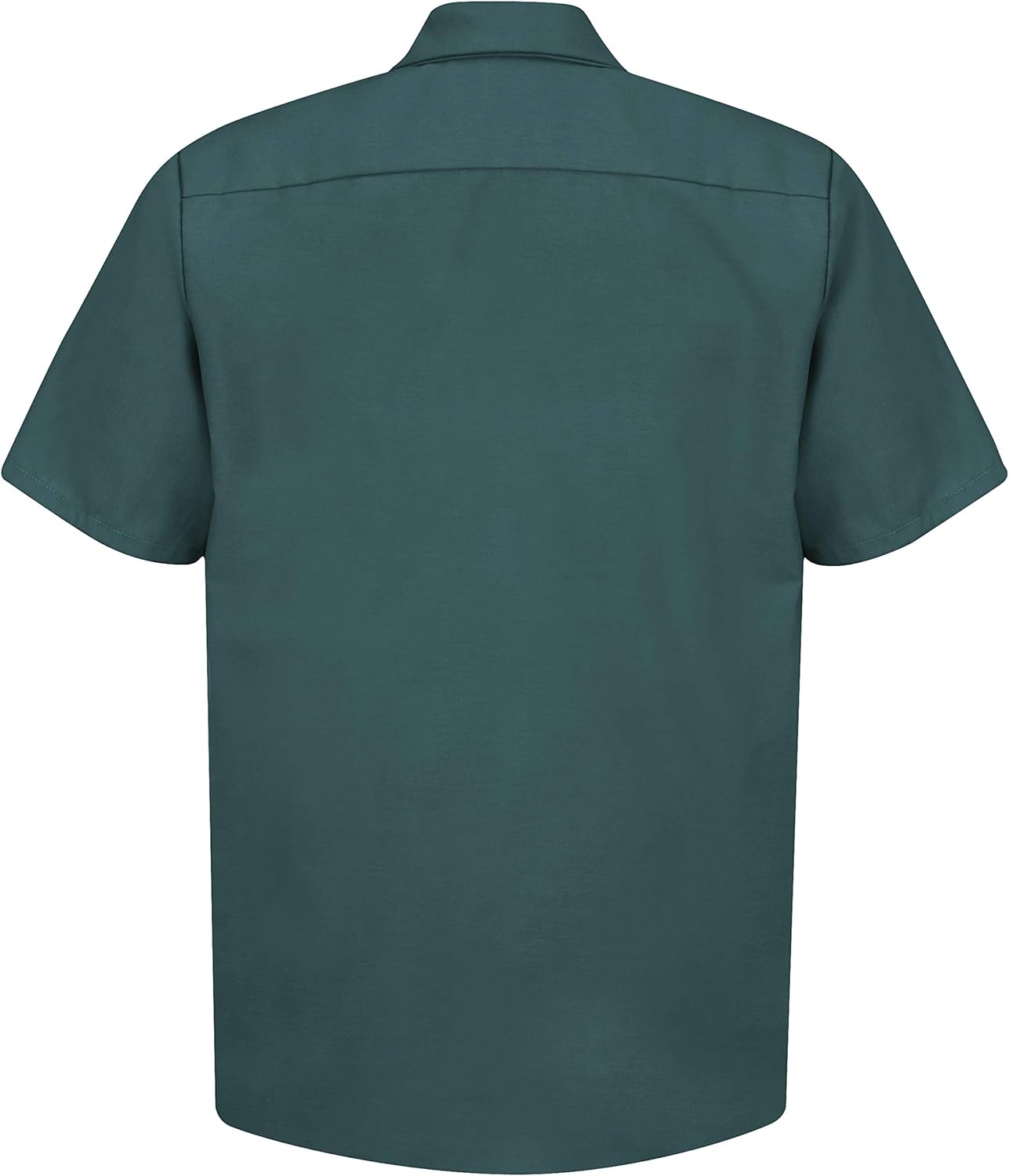 Red Kap Men's Size Industrial Work Shirt, Regular Fit, Short Sleeve, Spruce Green, 2X-Large/Tall: Button Down Shirts: Clothing