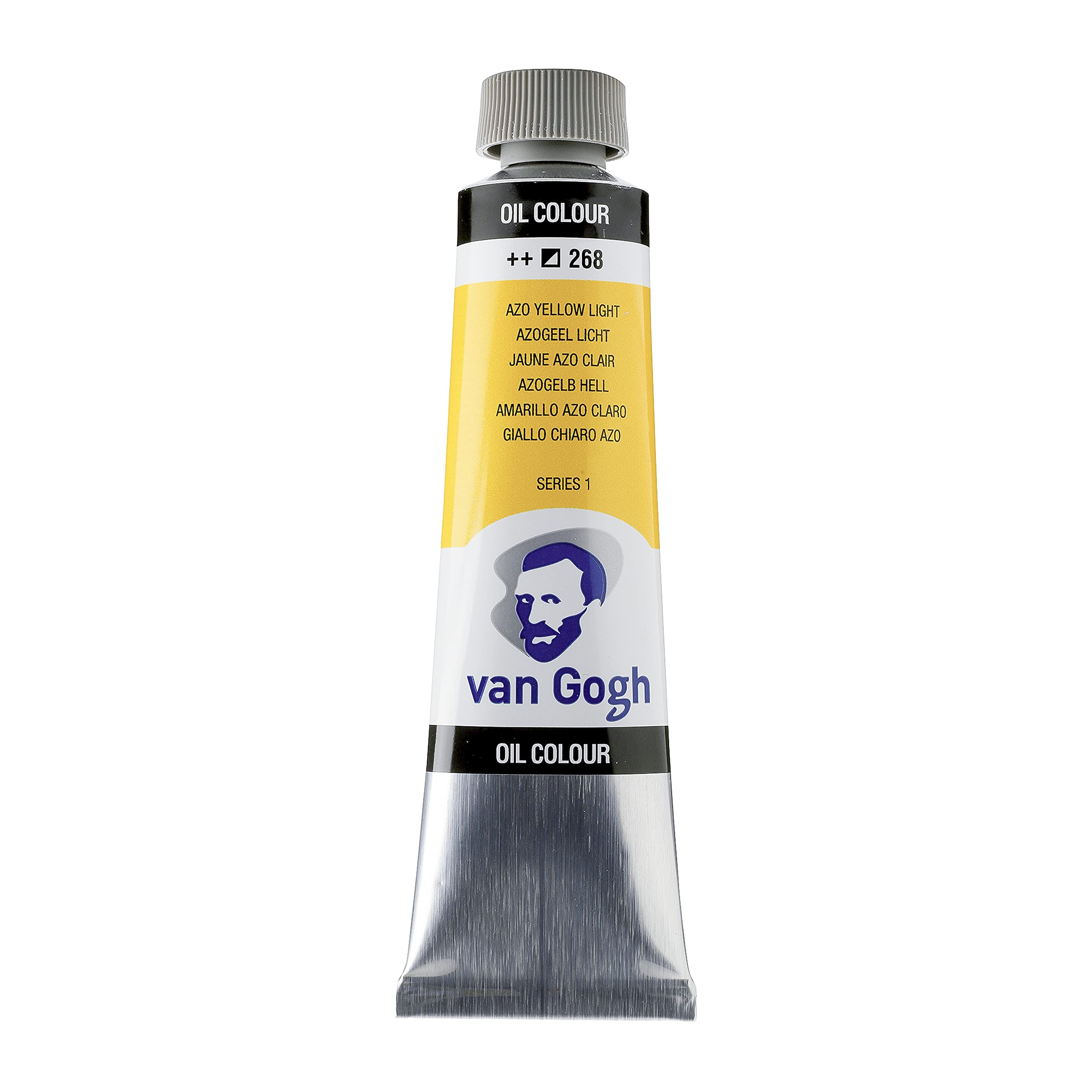 Van Gogh Oil Colour Paint, 40ml Tube, AZO Yellow Light 268