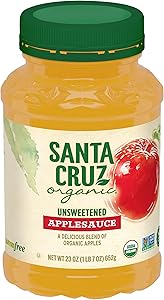 Santa Cruz Organic Apple Sauce, 23oz (Pack of 1)