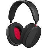 Monster Elements Air Wireless Bluetooth On-Ear Headphones, Ultra-Lightweight Headset with Detachable Pro Mic, Protective Case, Powerful 50mm Integrated Dynamic Driver, 60-Hour Play Time
