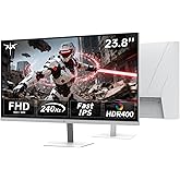 KTC Gaming Monitor 240Hz 24 Inch | FHD@240Hz | Fast IPS Panel | 1ms Response Time (MPRT) | 400 cd/㎡ Brightness, HDR400 | Adap