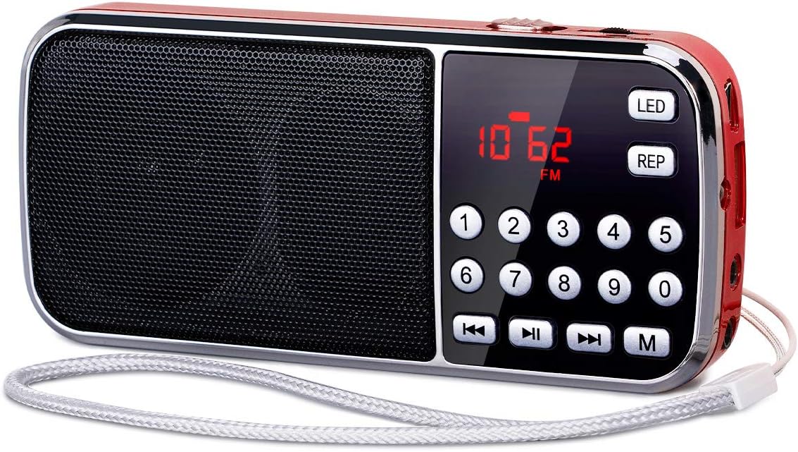 [Actualizado] PRUNUS J189 Am/FM Radio Portatil Pequeña, Radio