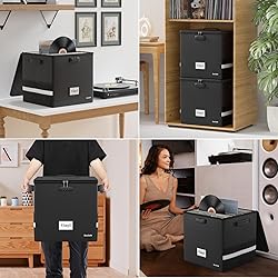 DocSafe Vinyl Record Storage Box with