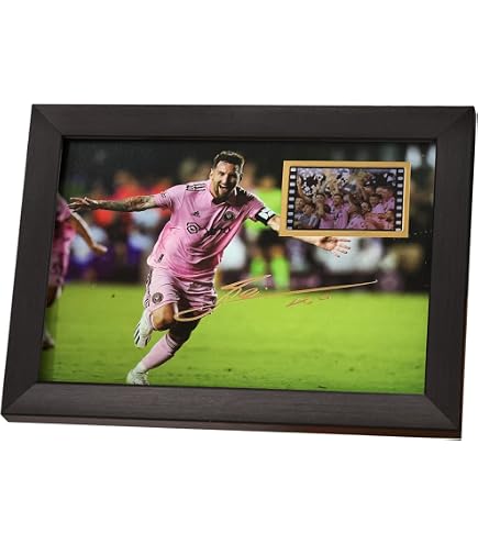 Photo Dédicacée Lionel Messi – Poster 18x12 – Autographe Pré-imprimé – Barcelone