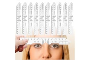 PD Ruler - Pupillary Distance Ruler for Prescription Eyeglasses, Pupil Measurement Tool, Eye Ophthalmic Measuring Tool