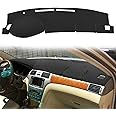 Dash Cover Mat Custom Fit for Lexus ES300 ES330 2002 2003 2004 2005 2006, Dashboard Cover Pad Carpet Protector F116 (Black)