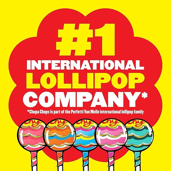 CHUPA CHUPS ‘BEST OF’ HALLOWEEN TRICK OR TREAT CANDY LOLLIPOP VARIETY ASSORTMENT, 5 FLAVORS, INDIVIDUALLY WRAPPED BULK CANDY FOR ADULTS & KIDS, 25.3 OZ DRUM (60 SUCKERS)