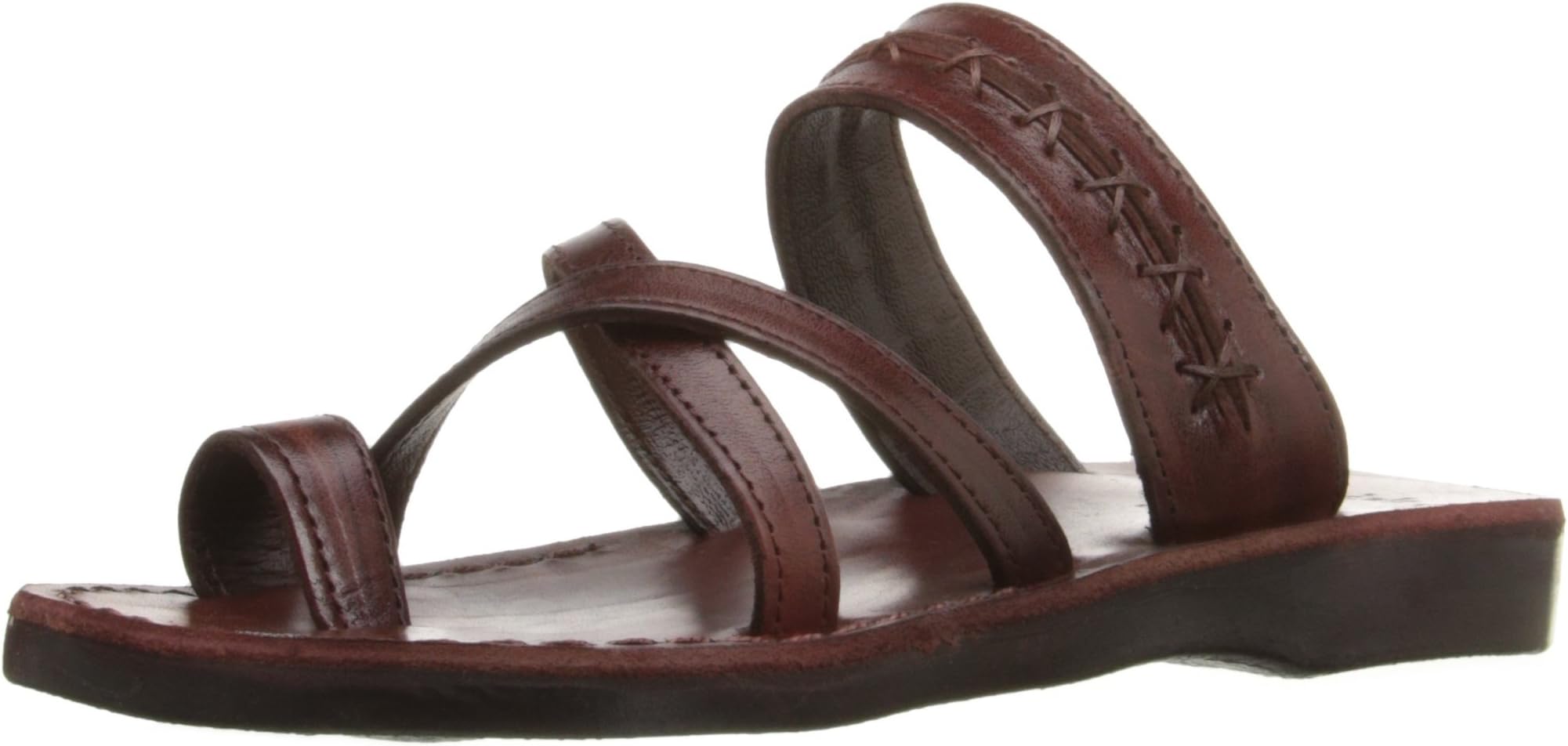 Jerusalem SandalsRachel - Leather Criss Cross Sandal - Womens Sandals