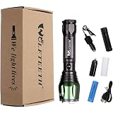 Wolfteeth Lampada Da Lavoro LED 36+5 Luci - Torcia Portatile Per Garage, Campeggio, Officina - Con Base Magnetica, Gancio E Supporto Regolabile 360° - Funziona Con 3 Batterie AA - 2