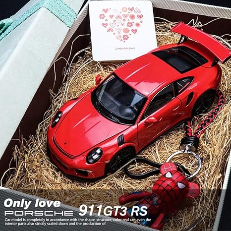 Amazon Co Jp ラオハオ Rsrのスポーツカーモデルシミュレーション合金の車のモデル金属の静的金属おもちゃの少年 アニメモデル装飾 Color Gift Box ホーム キッチン