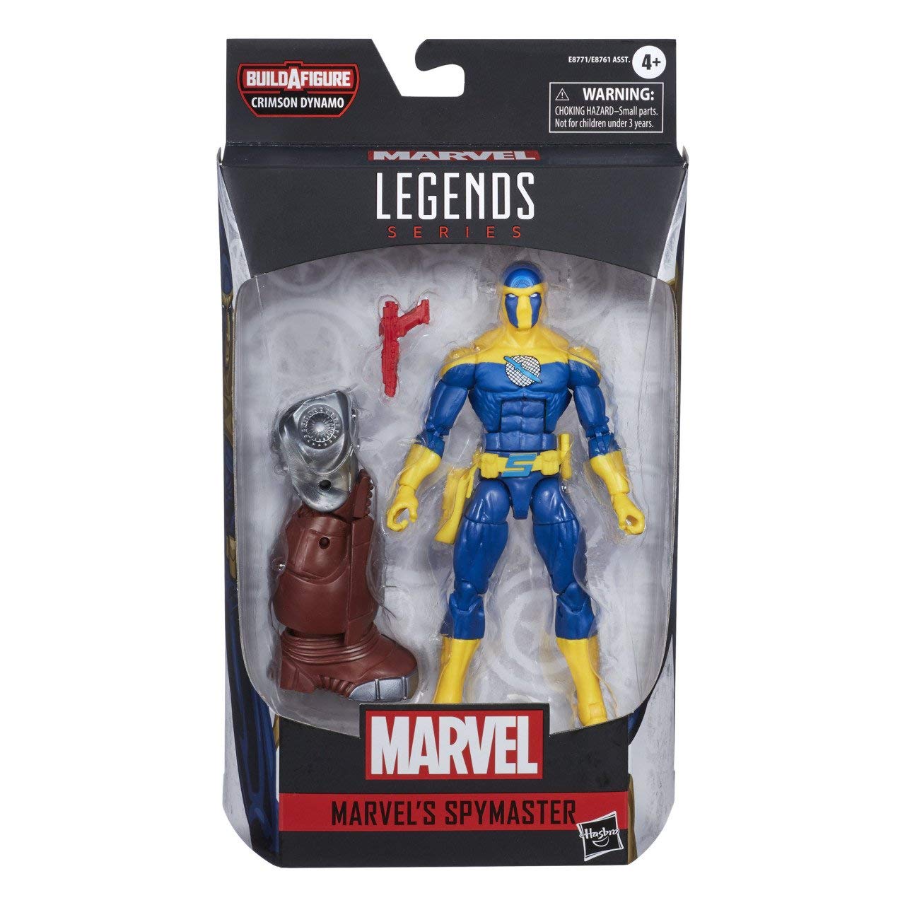 Marvel Hasbro Black Widow Legends Series 15-cm Collectible Spymaster Action Figure Toy, Premium Design, 1 Accessory, Ages 4 And Up