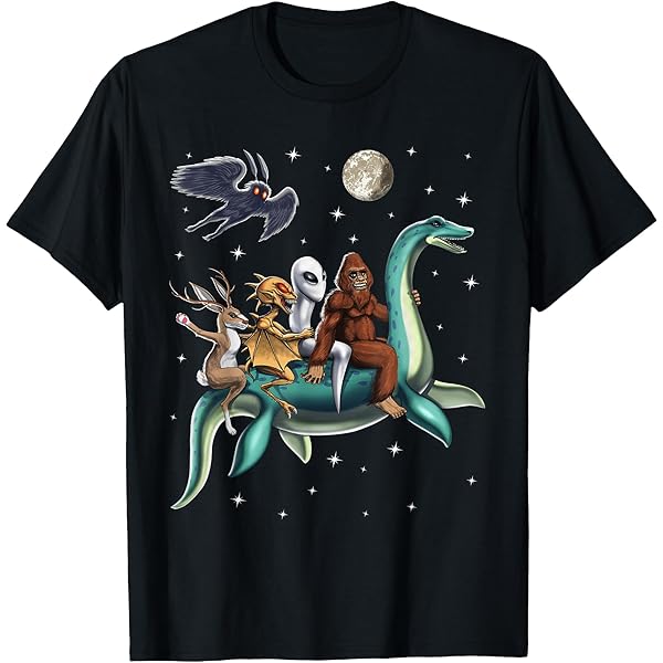 Amazon.com: Space Alien Bigfoot Unicorn Riding Jackalope