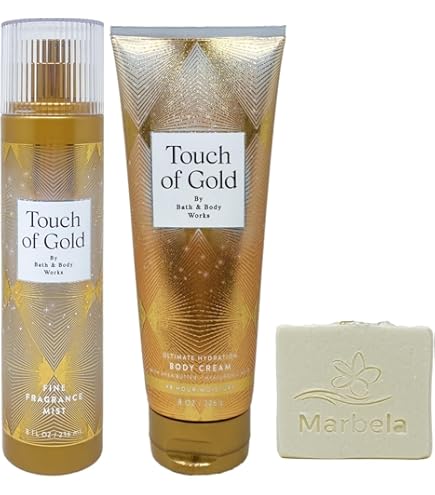 Amazon.com : Bath & Body Works Touch Of Gold Deluxe Gift Set