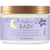SheaMoisture Baby Shampoo E Bagnetto: Detergente Delicato Alla Vergine Cocco Per Pelle Sensibile, 13 Oz