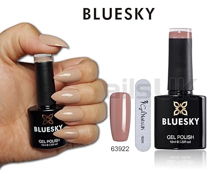 Bluesky 63922 Esmalte De Uñas De Gel Color Beige Uvled