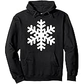 Snowflakes Christmas Snowfall Snow Graphic Pullover Hoodie