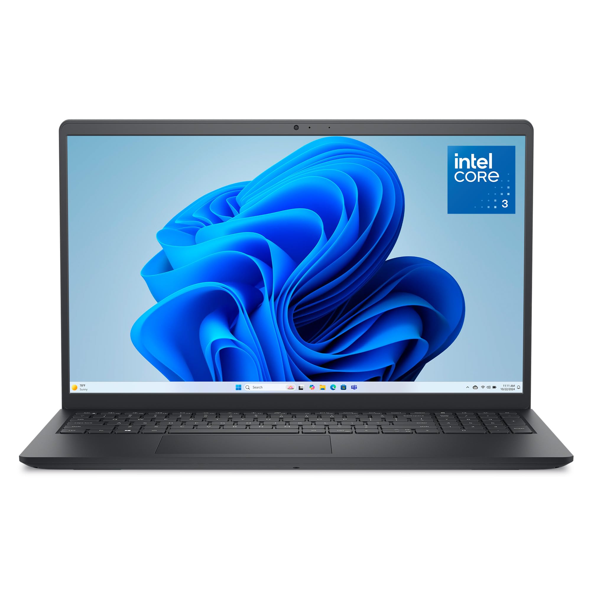 Dell 15.6 Laptop, FHD, Intel Core 3 100U, 8GB RAM, Windows 11 Home