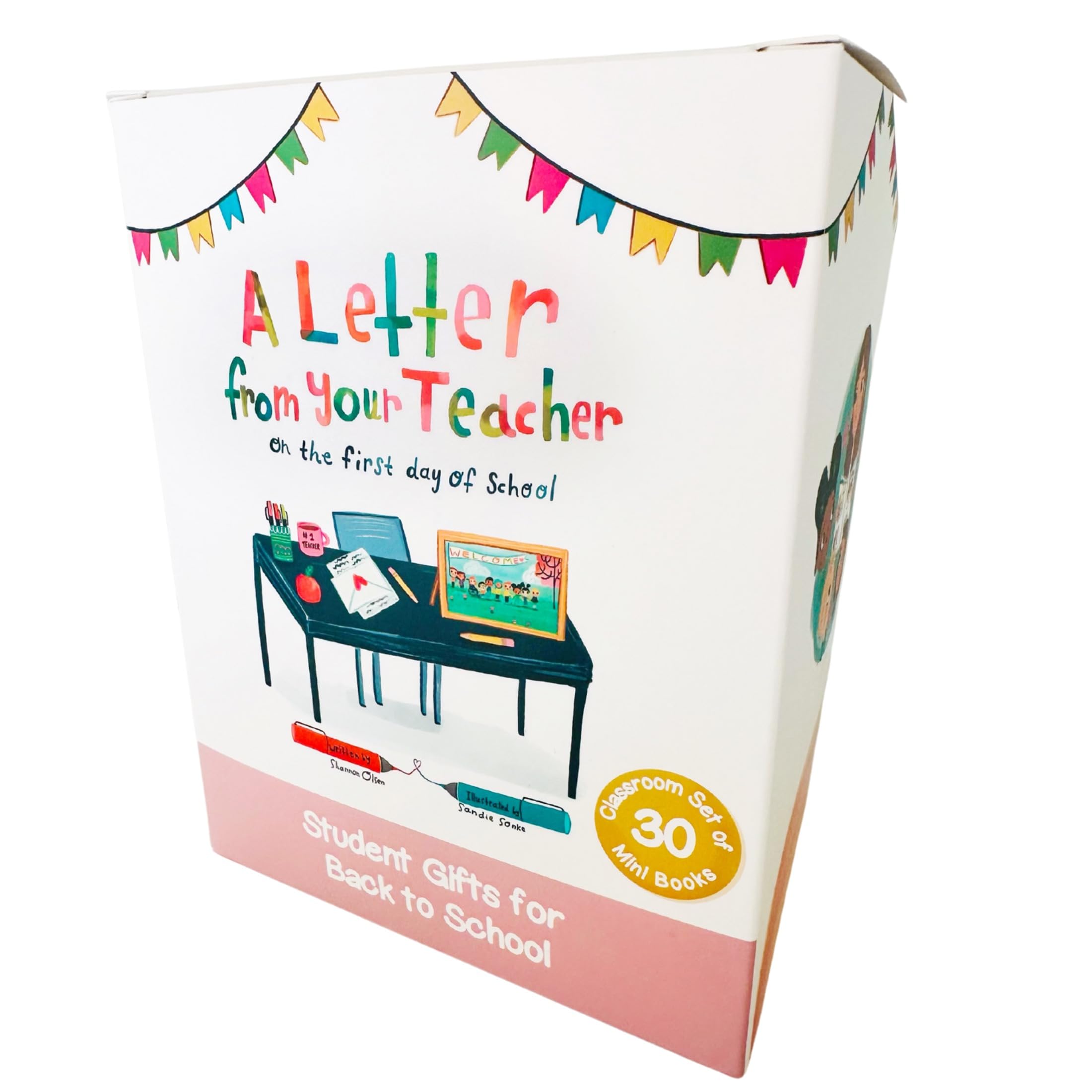 Photo 1 of Classroom Mini Book Box Set: A Letter from Your Teacher on the First Day of School