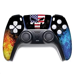 Blackk Marble Geo Custom PS-5 Controller Wireless