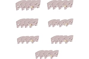 Lsgoodcare 28pcs Size 4/4 3/4 1/4 1/16 1/2 1/10 1/8 Violin Maple Bridge Violin Parts