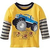 Warmbaby Little Boys Kids Long Sleeve T-Shirts