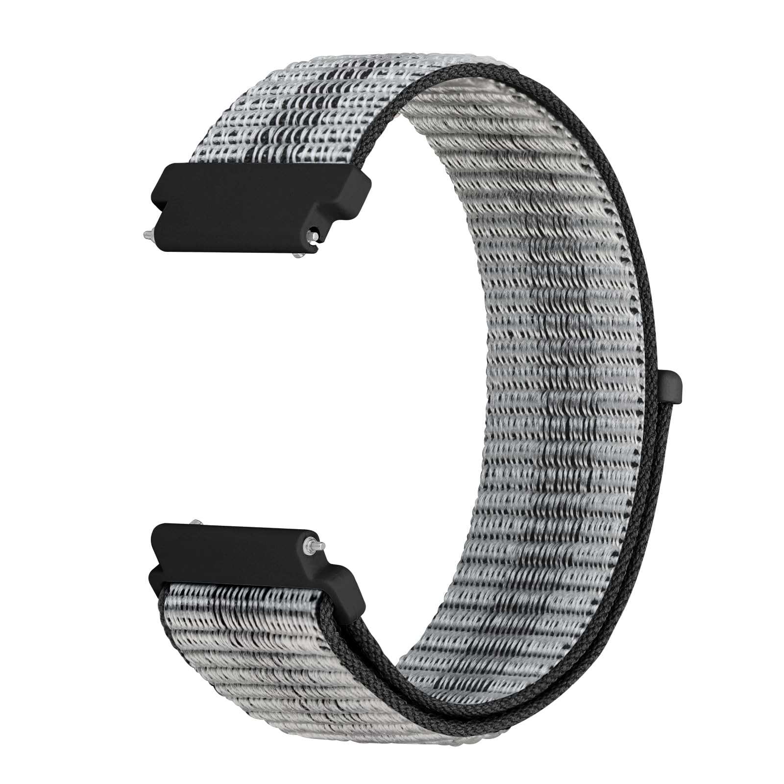 KIBDSNG Nylon 20mm Watch Strap Compatible with Garmin Vivoactive 6/5/3/3 Music/Forerunner 55/165/245/645/Venu/Venu 2 Plus,Sport Replacement Band for Samsung Galaxy Watch 7/6/5/4/FE 40mm 44mm — image 1