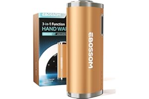 EBOSSOM Hand Warmer Rechargeable, 5000 mAh Power Bank 3 in 1 Electric Hand Warmer, Reusable Flashlight Pocket Heater for Outdoor, Hunting, Camping, Spark W11