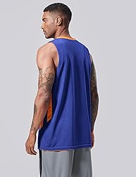 Liberty Imports Reversible Men's Mesh Athletic