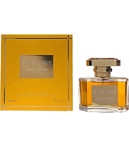 Amazon.com: Jean Patou Sublime Eau de Toilette Natural Spray, 1.0