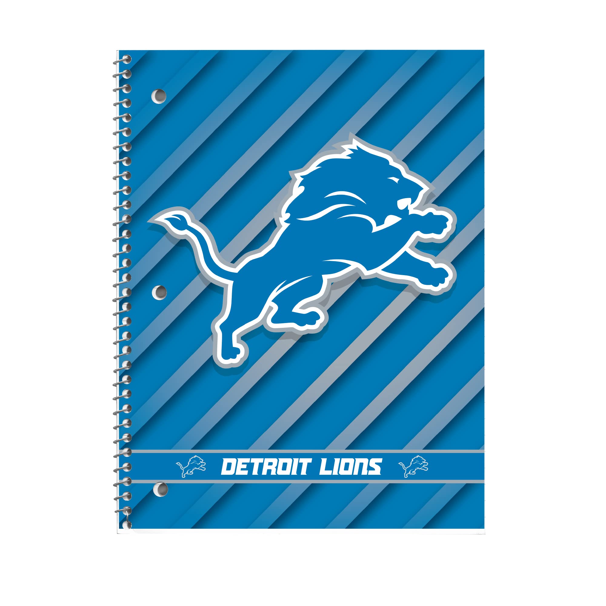 Photo 1 of Rico Industries NFL Detroit Lions 100 Sheet Colled Rules Notebook